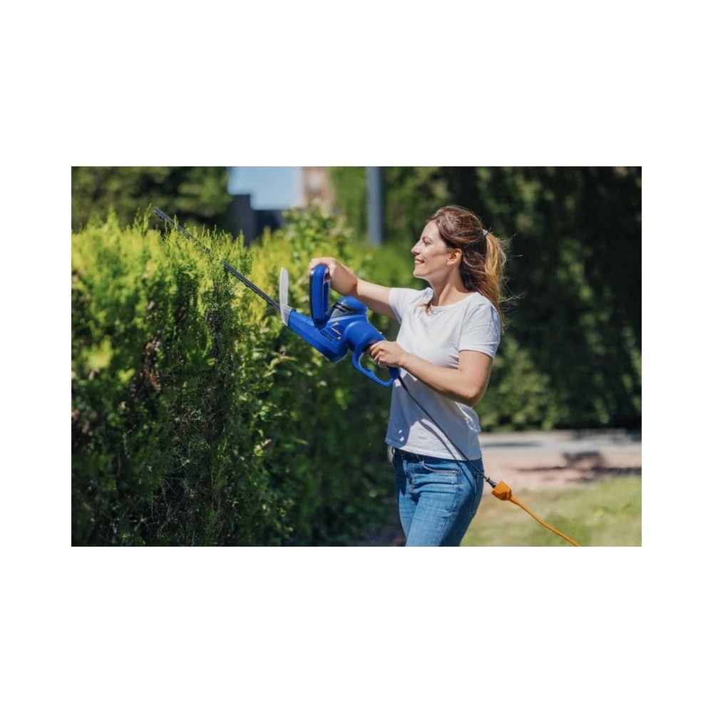 Taille-haies électrique 450 W Poignée Rotative 90° Guide 50 Cm Goodyear 2 Taille-haies électrique 450 W Poignée Rotative 90° Guide 50 Cm Goodyear – Image 2