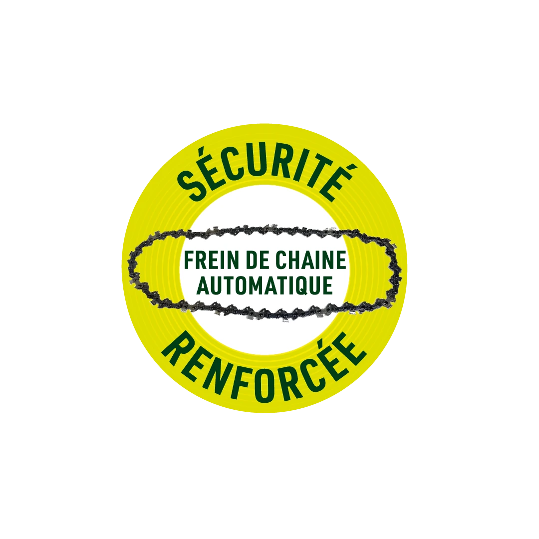 Pack Tronçonneuse Sans Fil 240w + Lot De 2 Chaînes-vert 5 Pack Tronçonneuse Sans Fil 240w + Lot De 2 Chaînes-vert – Image 5