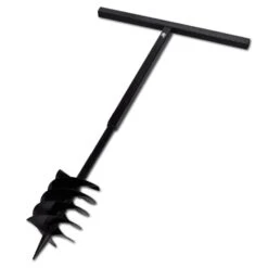 VIDAXL Bêche Et Tarière Manuelle 180 Mm Avec Rallonge 13 M Acier -Jardin Outils Magasin 630d1e80d378a2.11253072