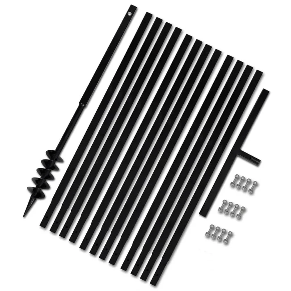 VIDAXL Bêche Et Tarière Manuelle 80 Mm Avec Rallonge Mèche Tarière 13 M 1 VIDAXL Bêche Et Tarière Manuelle 80 Mm Avec Rallonge Mèche Tarière 13 M