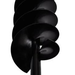 VIDAXL Tarière De Sol Avec Mèche De Tarière Spirales 120 Mm Acier Noir -Jardin Outils Magasin 630d1e9c672027.19733293