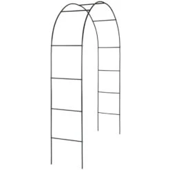 Arche Déco En Fer Noir Atea Gardman - Structure De Soutien Pour Plantes Grimpant -Jardin Outils Magasin 6347276db4bc44.68152577