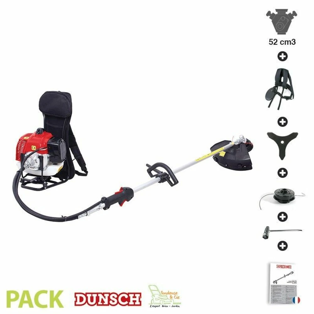 Débroussailleuse à Dos Thermique 51,7 Cm3 Coupe 42cm Lea 27518d 1 Débroussailleuse à Dos Thermique 51,7 Cm3 Coupe 42cm Lea 27518d