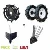 Pack Accessoires Labour Traction Arracheuse Pommes De Terre Lea Pour Motobineuse Motoculteur Thermique