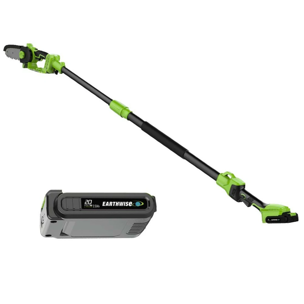 Pack Tronçonneuse Sans Fil 2en1 Avec Bras Télescopique + Batterie 20v-vert 1 Pack Tronçonneuse Sans Fil 2en1 Avec Bras Télescopique + Batterie 20v-vert