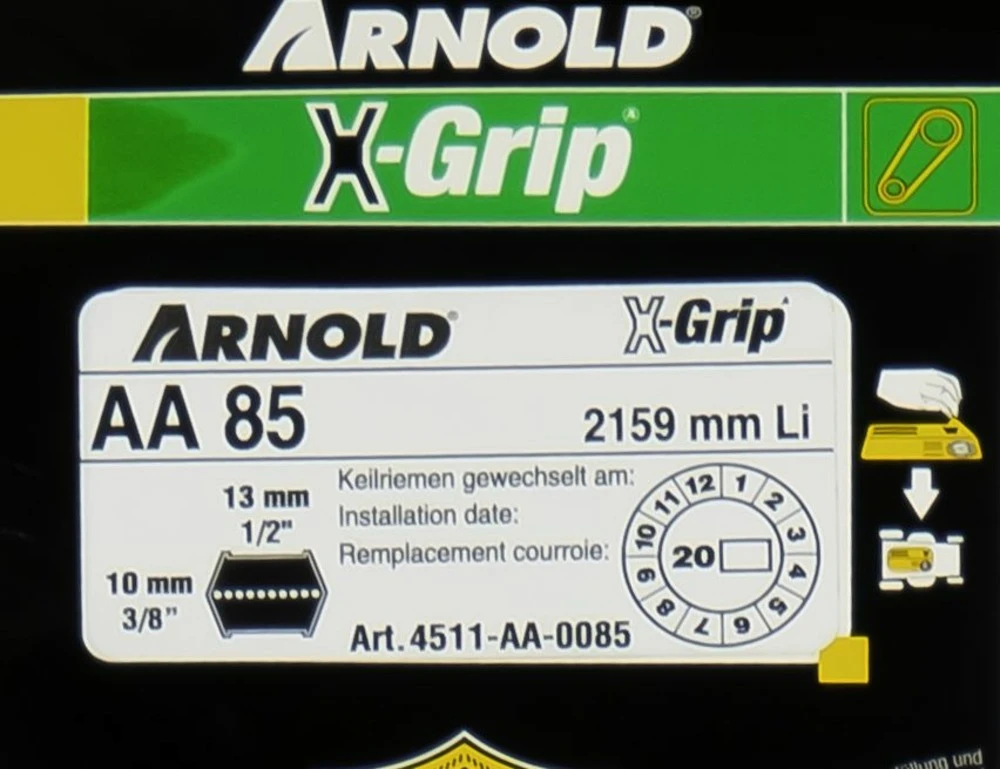 Courroie Hexagonale X-grip De Type Aa 85 2 Courroie Hexagonale X-grip De Type Aa 85 – Image 2