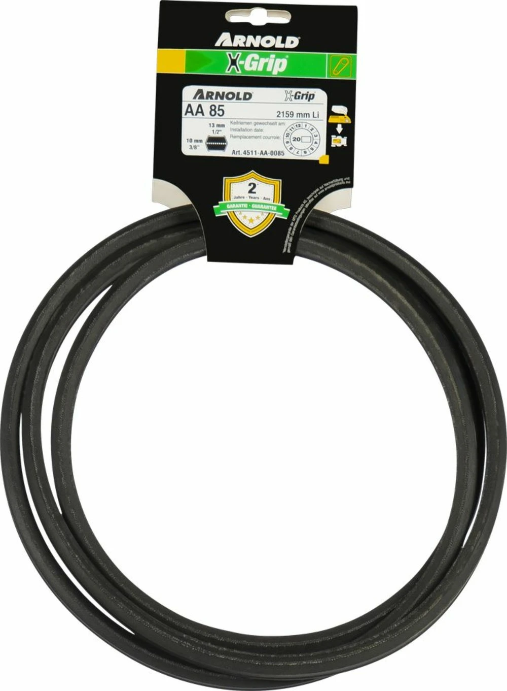 Courroie Hexagonale X-grip De Type Aa 85 1 Courroie Hexagonale X-grip De Type Aa 85