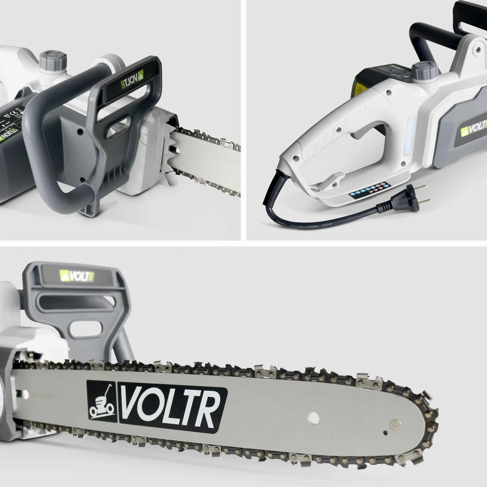 Tronçonneuse électrique Voltr 2000 W 40cm (16“). Élagage. Abattage De Buche. Normes Ce 3 Tronçonneuse électrique Voltr 2000 W 40cm (16“). Élagage. Abattage De Buche. Normes Ce – Image 3