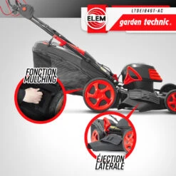 Tondeuse à Gazon électrique Tractée 1800w - 46cm Avec Carter En Acier - Elem Gar 8 Tondeuse à Gazon électrique Tractée 1800w - 46cm Avec Carter En Acier - Elem Gar -Jardin Outils Magasin 644acbe524f2e2.31100472