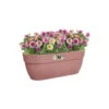 Elho - Pot De Fleurs - Vibia Campana Easy Hanger Large - Rose Poussiere - Balcon Extérieur - L 24.1 X W 46 X H 26.5 Cm
