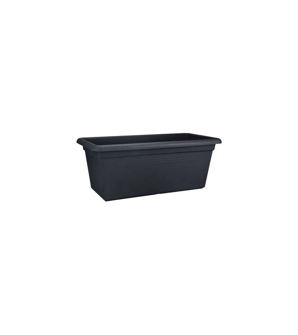 Elho Jardiniere Green Basics 60 - Vivre Noir - Extérieur - Xxl - L 29,5 X W 59,2 X H 27,7 Cm 1 Elho Jardiniere Green Basics 60 - Vivre Noir - Extérieur - Xxl - L 29,5 X W 59,2 X H 27,7 Cm