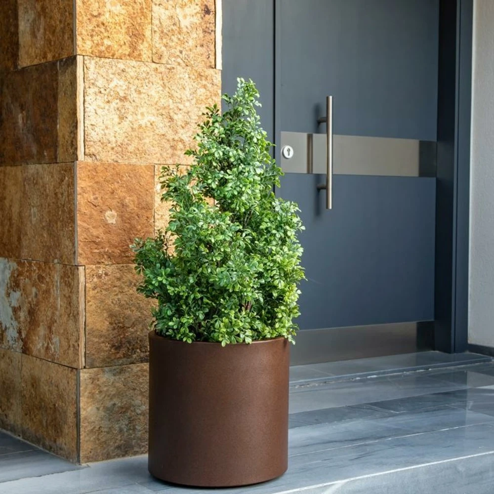 Pot De Fleurs Hortensia 80 ø80x80cm - Anthracite 3 Pot De Fleurs Hortensia 80 ø80x80cm - Anthracite – Image 3