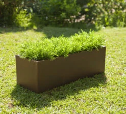 Jardinière Jara 100x40x36cm - Bronze -Jardin Outils Magasin 6470a379de76d2.63308565