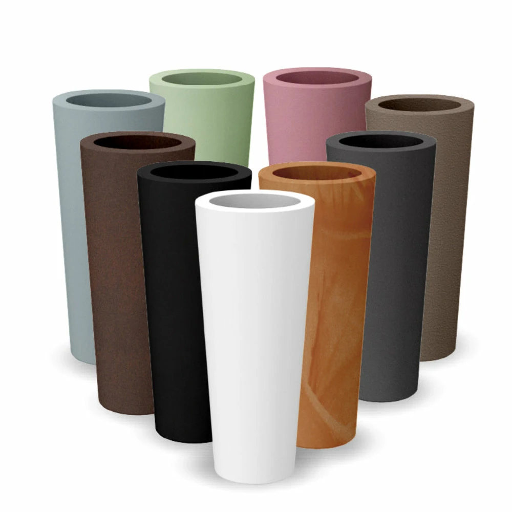 Pot De Fleurs Ficus 80 ø29x79cm - Noir 2 Pot De Fleurs Ficus 80 ø29x79cm - Noir – Image 2