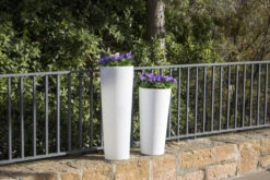 Pot De Fleurs Ficus 80 ø29x79cm - Blanc -Jardin Outils Magasin 6470a391b5d372.36133991