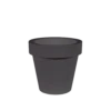 Pot De Fleurs Magnolia 120 ø120x114cm - Anthracite