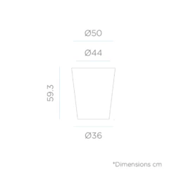 Pot De Fleurs Gerbera ø50x59,5cm - Blanc 7 Pot De Fleurs Gerbera ø50x59,5cm - Blanc -Jardin Outils Magasin 6478c7f5795324.01529486