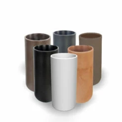 Pot De Fleurs Hortensia 40 High ø40x80cm - Noir -Jardin Outils Magasin 6478c7f633dc89.32141017