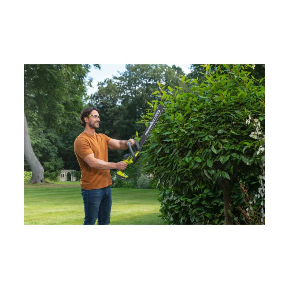 Taille-haies Ryobi 18v Oneplus Brushless - Linea - 45 Cm - Sans Batterie Ni Chargeur - Ry18ht45a-0 4 Taille-haies Ryobi 18v Oneplus Brushless - Linea - 45 Cm - Sans Batterie Ni Chargeur - Ry18ht45a-0 – Image 4