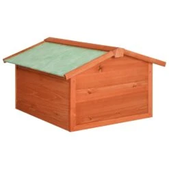 VIDAXL Garage De Tondeuse à Gazon 72x87x50 Cm Bois De Sapin Solide -Jardin Outils Magasin 6480d34b09c9f2.32354785