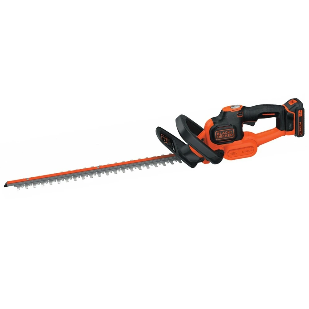Black & Decker Taille Haies Black Et Decker Sans Fil Batterie 18 V 2 Ah Lame 50 Cm 1 Black & Decker Taille Haies Black Et Decker Sans Fil Batterie 18 V 2 Ah Lame 50 Cm