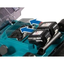 Tondeuse 36 V (2x18V) Makita DLM382CM2 + 2 Batteries 4 Ah + Chargeur Double -Jardin Outils Magasin AFD 131550