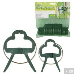 Lot De 20 Clips Pour Plante - 223110