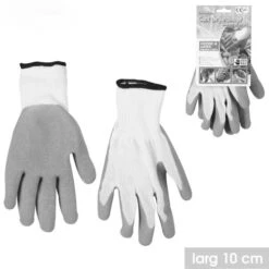Gants De Jardin En Coton Enduit Latex - 223112 T