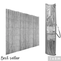 Brise Vue En Bambou Naturel 1 X 5 M