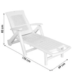 Transat Pliable Zircone Avec 2 Roues