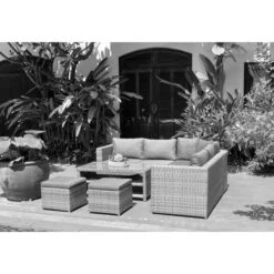 Salon De Jardin 6 Pièces FERATA Alu