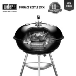 Barbecue Charbon Compact Kettle 57 Cm Weber - 1321004 11 Barbecue Charbon Compact Kettle 57 Cm Weber - 1321004 -Jardin Outils Magasin AFD 158353