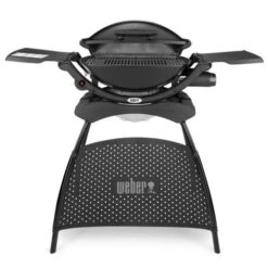 Barbecue à Gaz Q 2000 Noir Weber Avec Stand - 53010353 -Jardin Outils Magasin AFD 186097