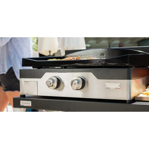 Plancha à Gaz ALLURE 260 INOX + Desserte ALLURE INOX Le Marquier - PDSA260i 2 Plancha à Gaz ALLURE 260 INOX + Desserte ALLURE INOX Le Marquier - PDSA260i – Image 2