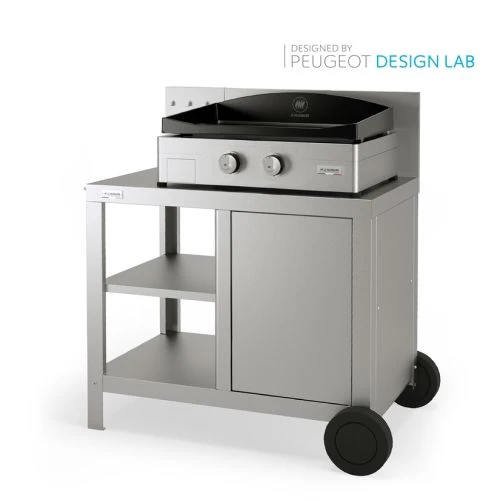 Plancha à Gaz ALLURE 260 INOX + Desserte ALLURE INOX Le Marquier - PDSA260i 1 Plancha à Gaz ALLURE 260 INOX + Desserte ALLURE INOX Le Marquier - PDSA260i