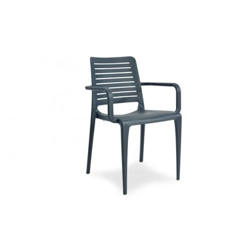 Fauteuil De Jardin PARK DCB Gris Anthracite - PARK-FT 1 Fauteuil De Jardin PARK DCB Gris Anthracite - PARK-FT