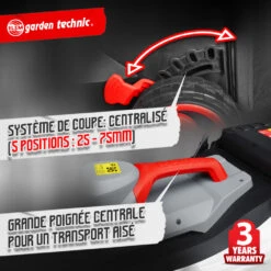 Tondeuse à Gazon électrique 1800w - Largeur De Coupe 40cm - Elem Garden 8 Tondeuse à Gazon électrique 1800w - Largeur De Coupe 40cm - Elem Garden -Jardin Outils Magasin fe46d3f46856bf7d